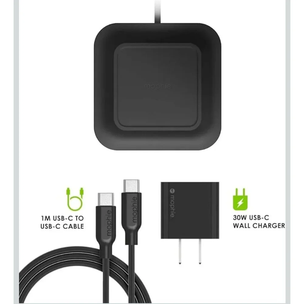 Mophie Universal Wireless Charge Pad - 15W Fast Charging for Qi-Enabled Devices,